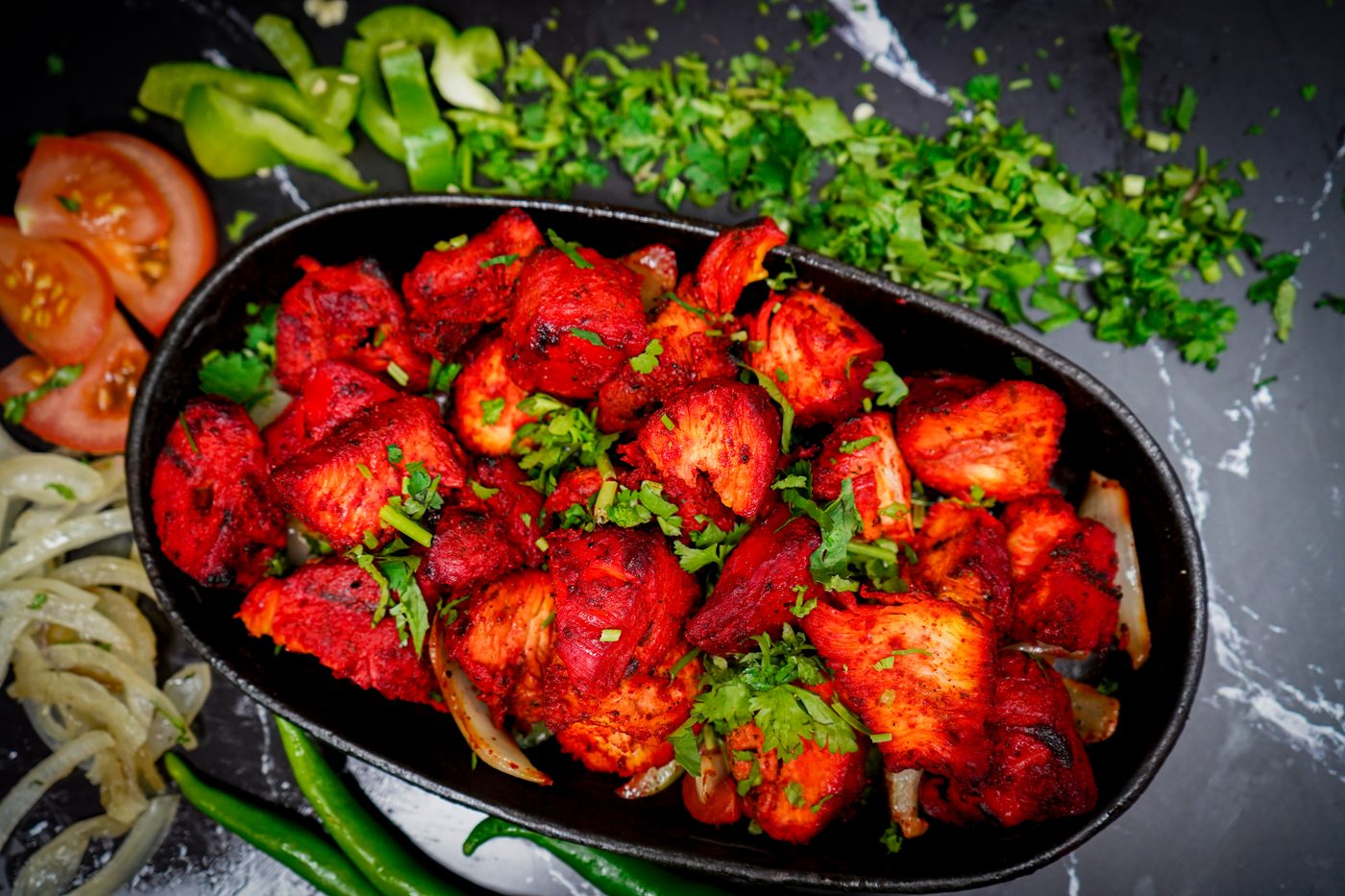 Tandoori mixed grill platter